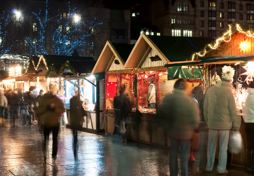 Christmas Market Market Stalls 2 Image