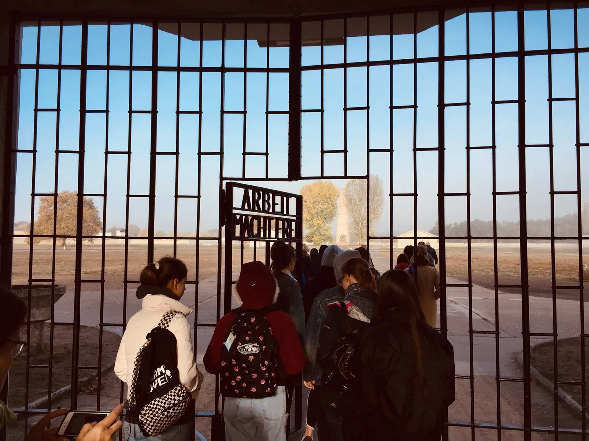 Bromley High School - Entrance Sachsenhausen Memorial Image