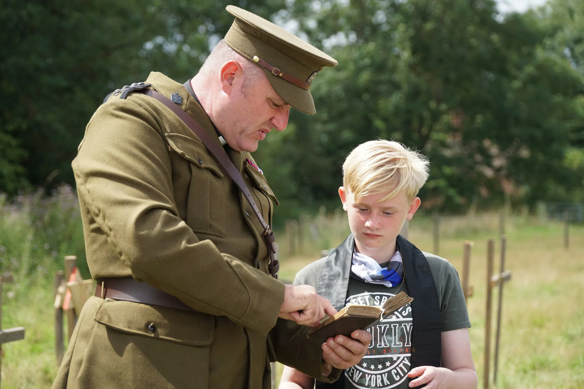 WW1 Padre - image courtesy of Richard Burgess @ Worksecure Image