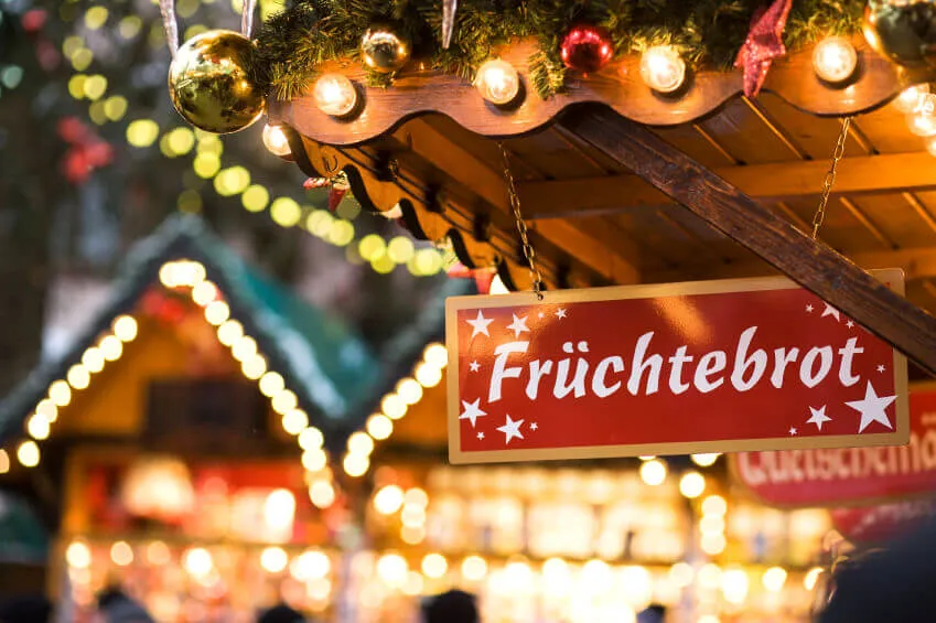 Christmas Markets German Market Stalls Image