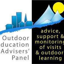 Symbol of the Outdoor Education Advisers' Panel for advice, support & monitoring of visits and outdoor learning
