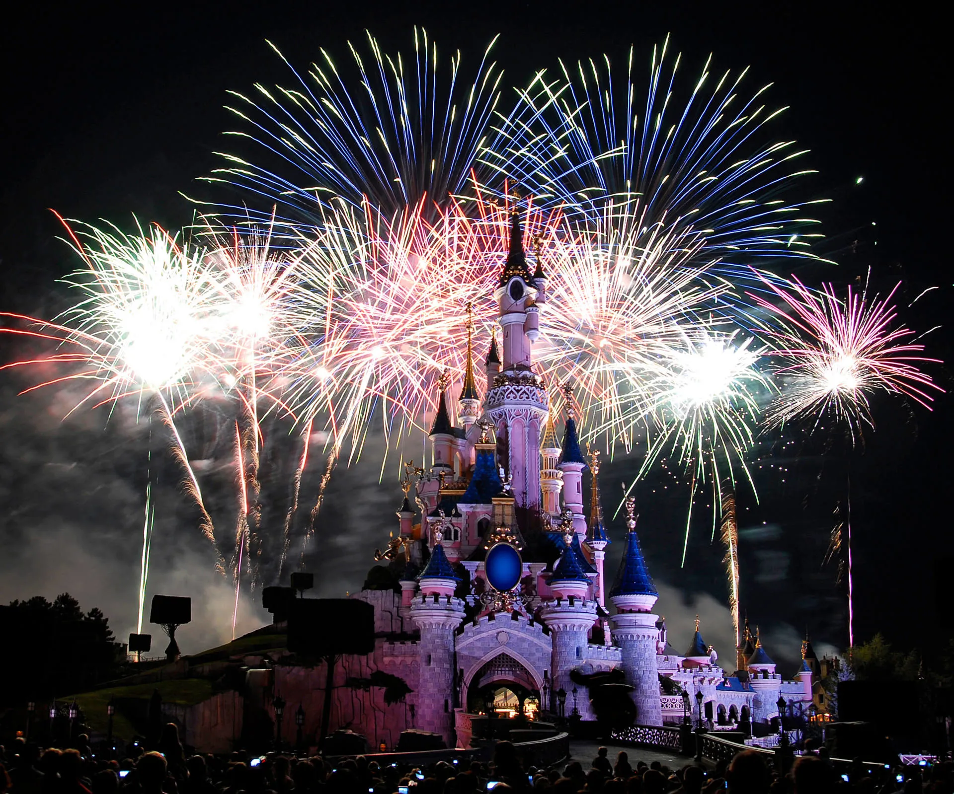 Paris Disneyland Fireworks Image