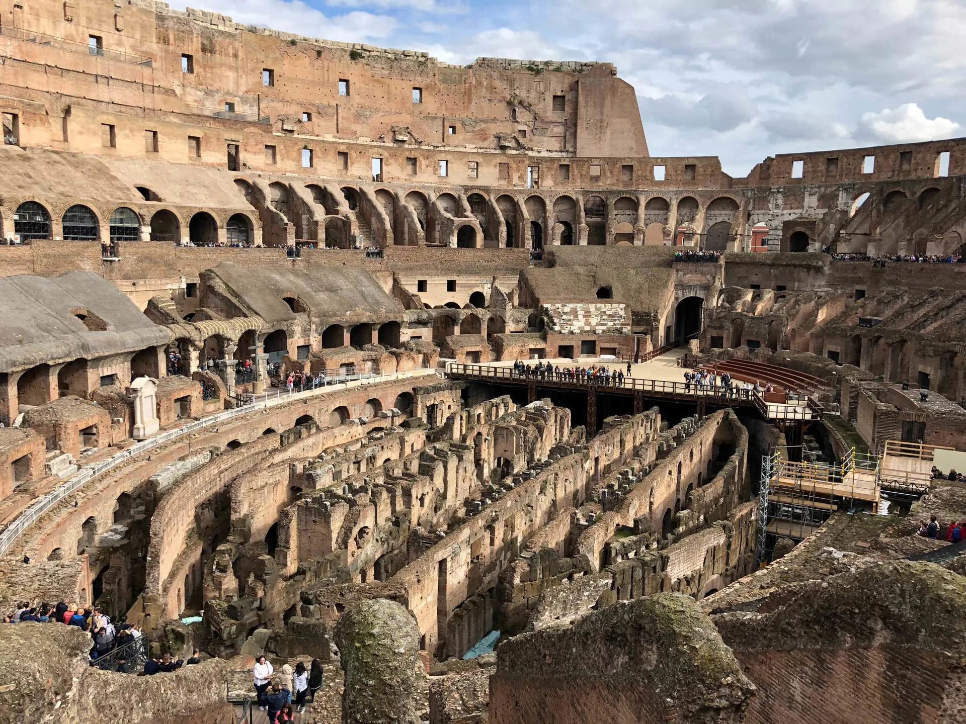 Colosseum Interior Image