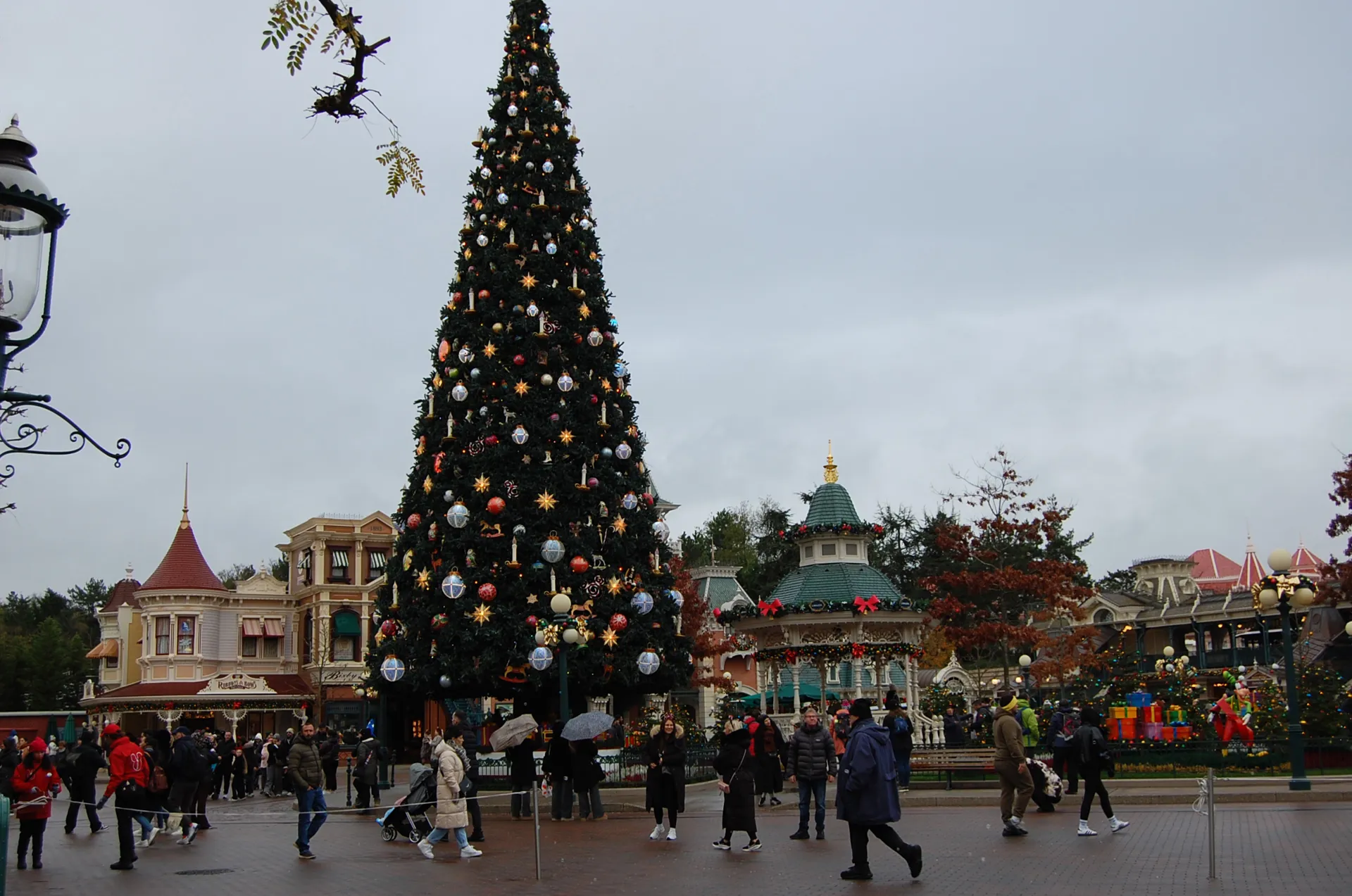 Disneyland Paris in November taken by a student attending a Study Experiences seminar