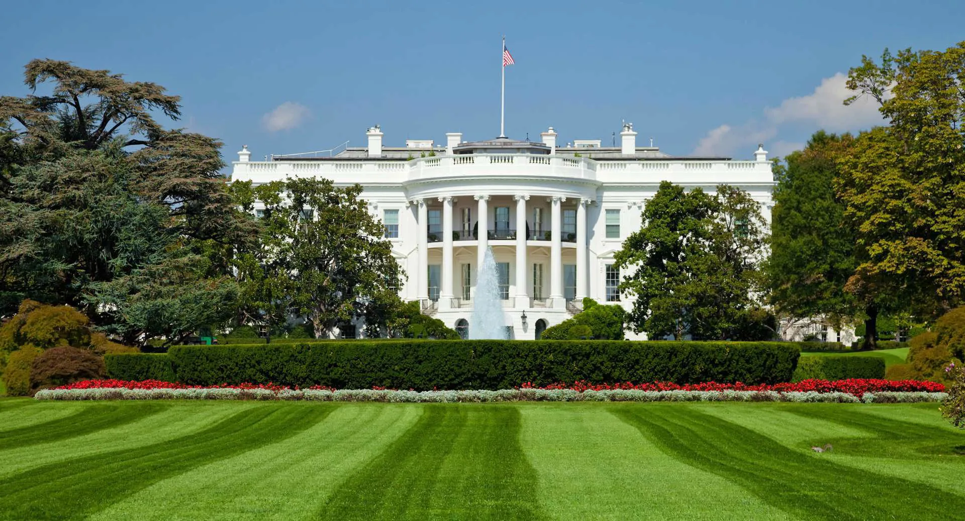 ‘The White House in Washington DC.’