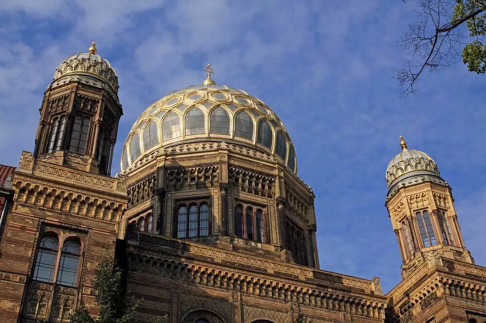 The Berlin Neue Synagogue in Germany.