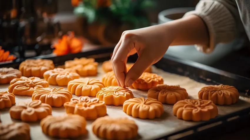 Biscuit Making Image