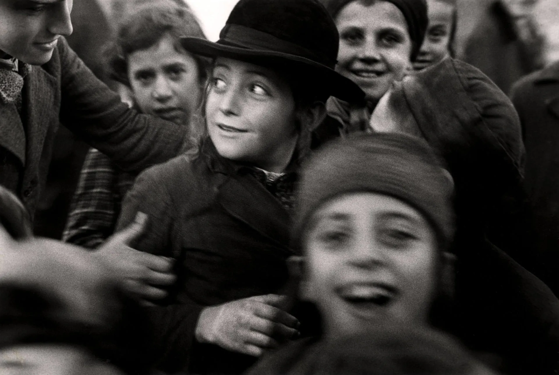 Jewish school children in Amsterdam.