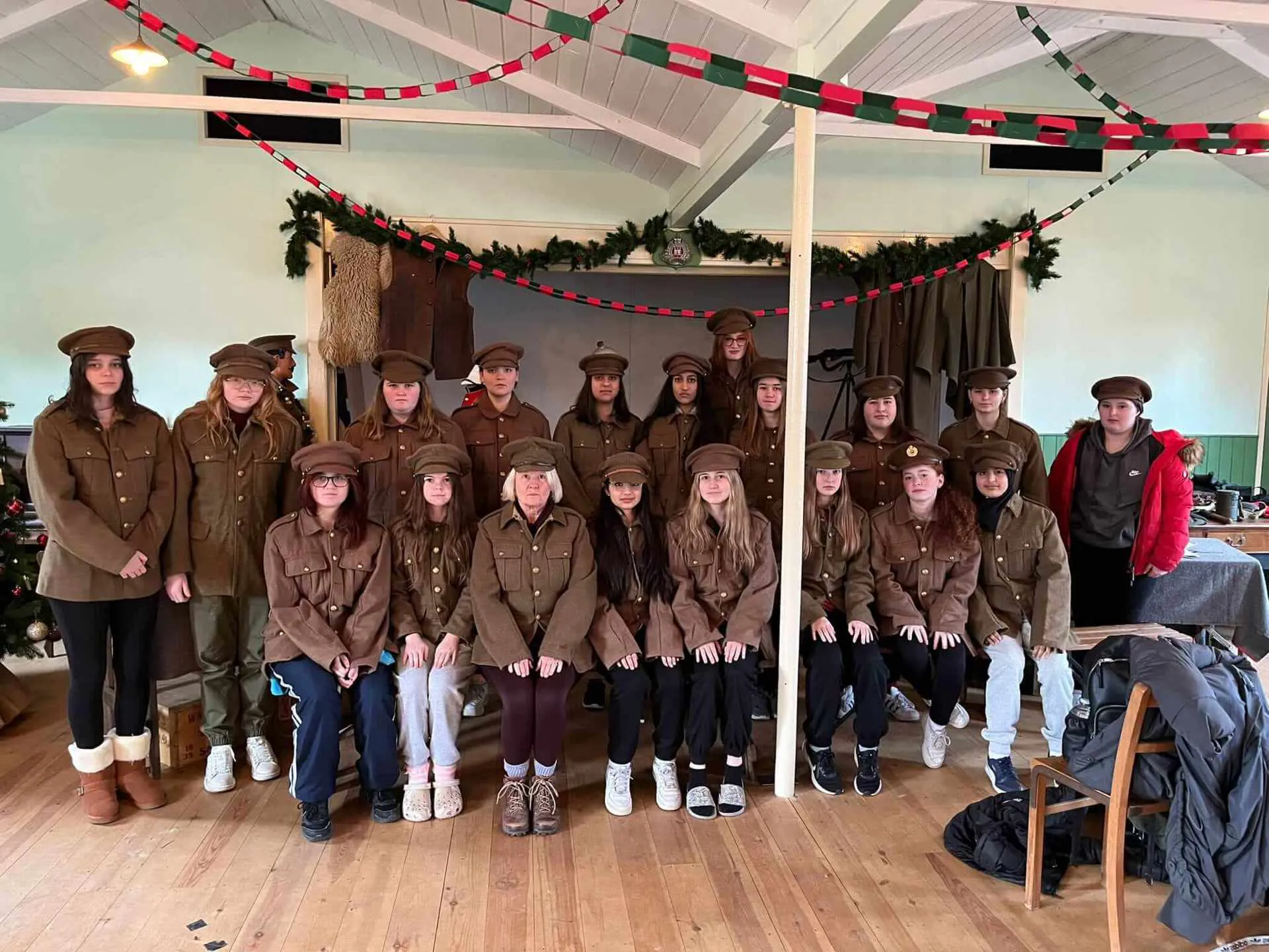 Great War Huts, Suffolk, UK Image